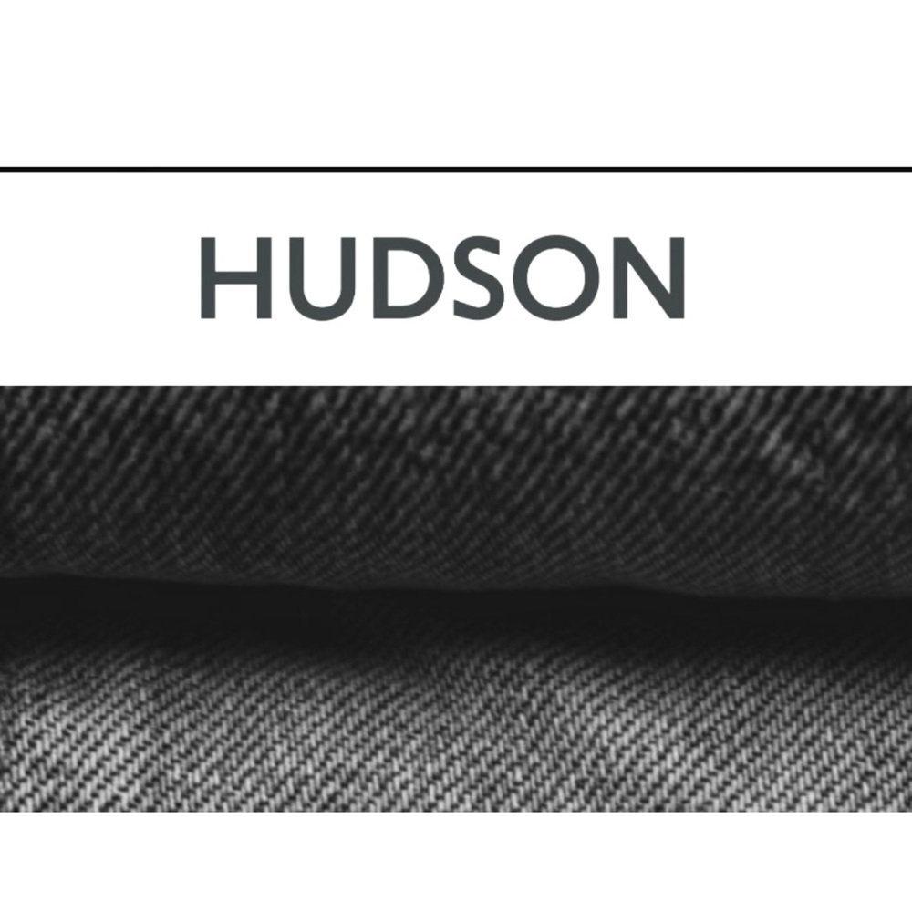 HUDSON | 26 | Sade Lace-Up Graphite Charcoal Noir Cut Off Raw High Rise Shorts